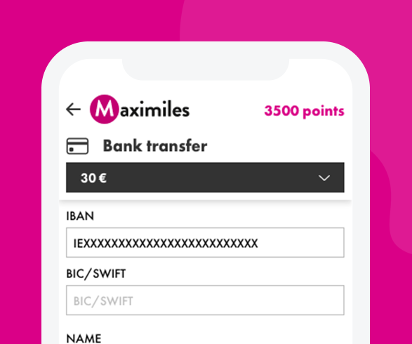 App bank transfer